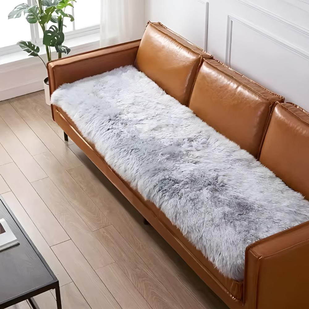 Housse de Canapé en Peluche Synthétique