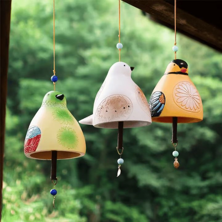 Cloche à chants d'oiseaux