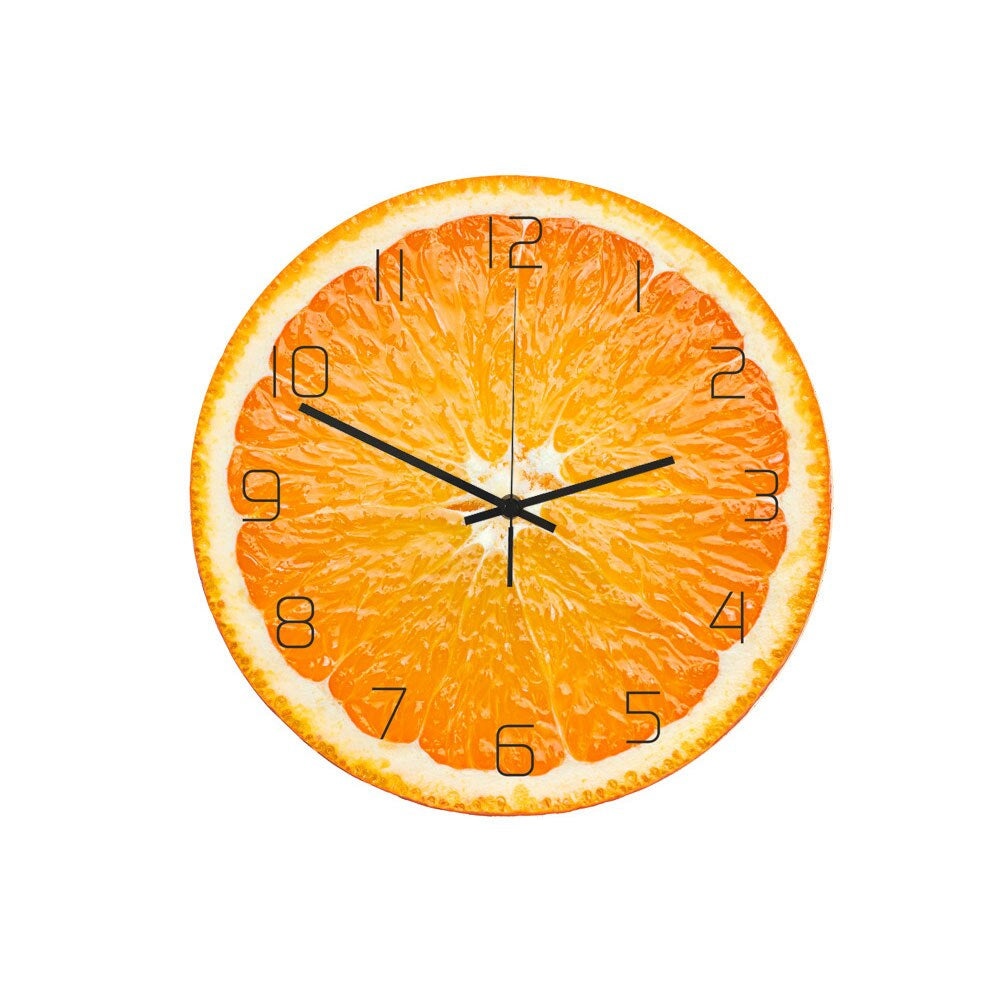 Horloge Murale Fruit Fiesta - Décoration Joyeuse pour Votre Espace
