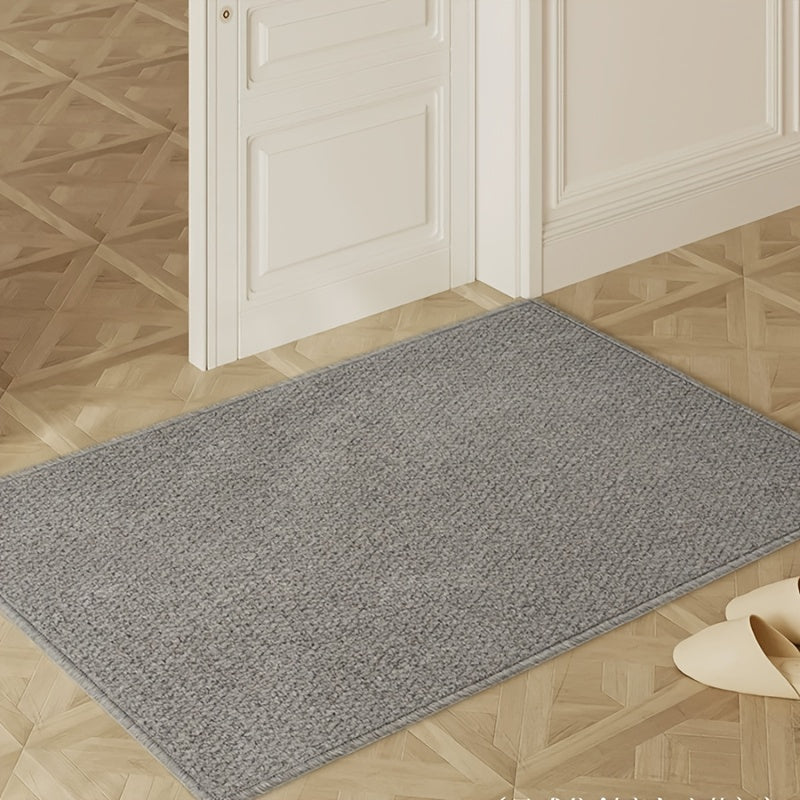 LUMEDWELL - Tapis d'entrée décoratif en forme d'ananas avec surface texturée et design anti-dérapant