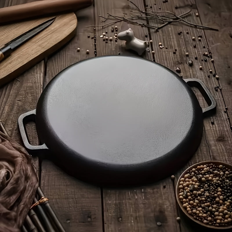 GRIDDLEPRO – Poêle en Fonte pour Une Chaleur Uniforme et Multi-Cuisine