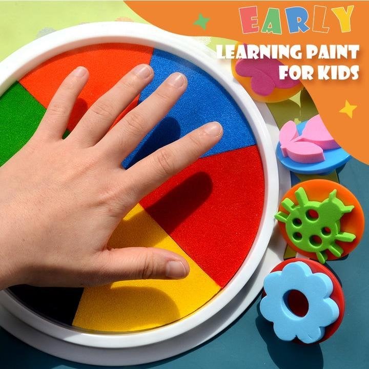 BrilliDazzle™ | Set de Peinture au Doigt – Éveillez immédiatement la créativité et la confiance en soi de votre enfant