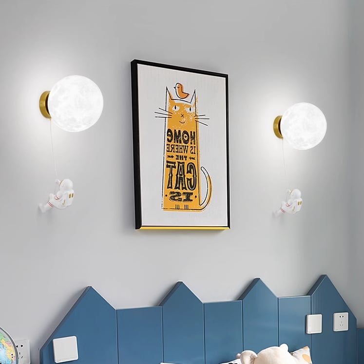 Lampe Murale Astronaute Créative