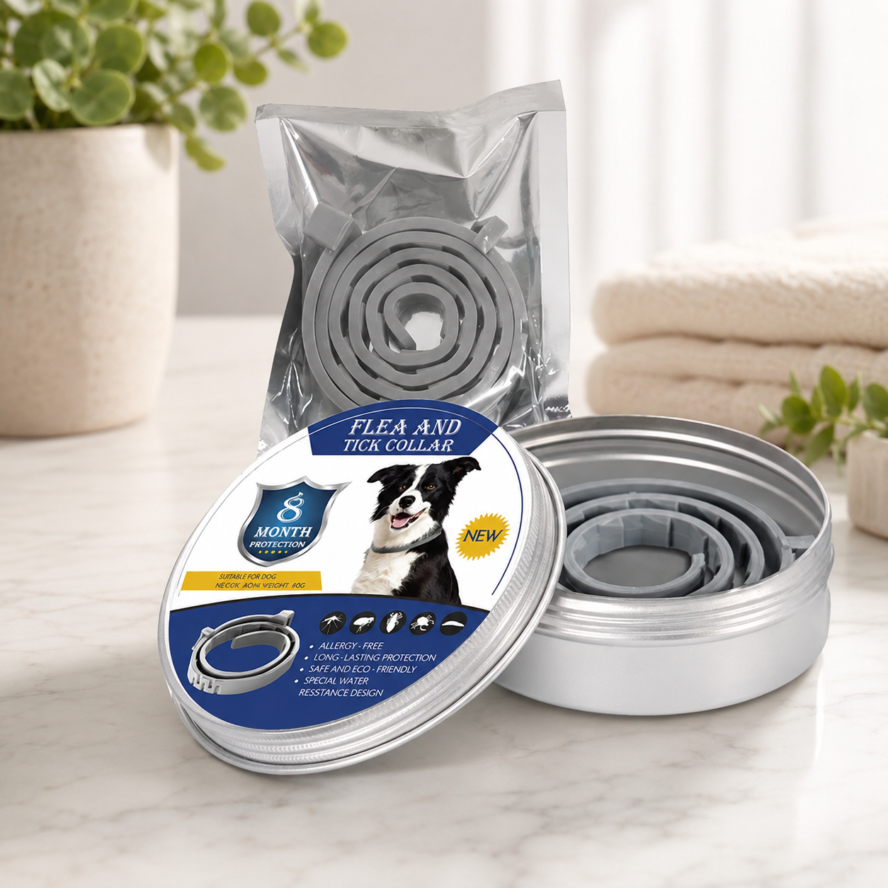 PETGUARD - Collier de Protection contre les Puces et Tiques