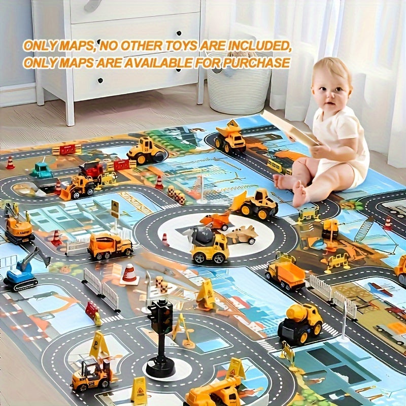 Tapis de Jeu Construction et Aventure – Pour Petits Explorateurs et Joueurs Créatifs