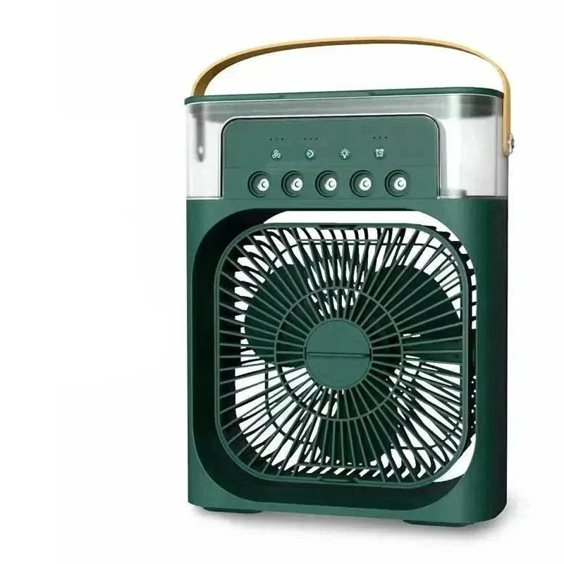 Humidificateur portable mini avec ventilateur 2-en-1 – refroidissement de bureau