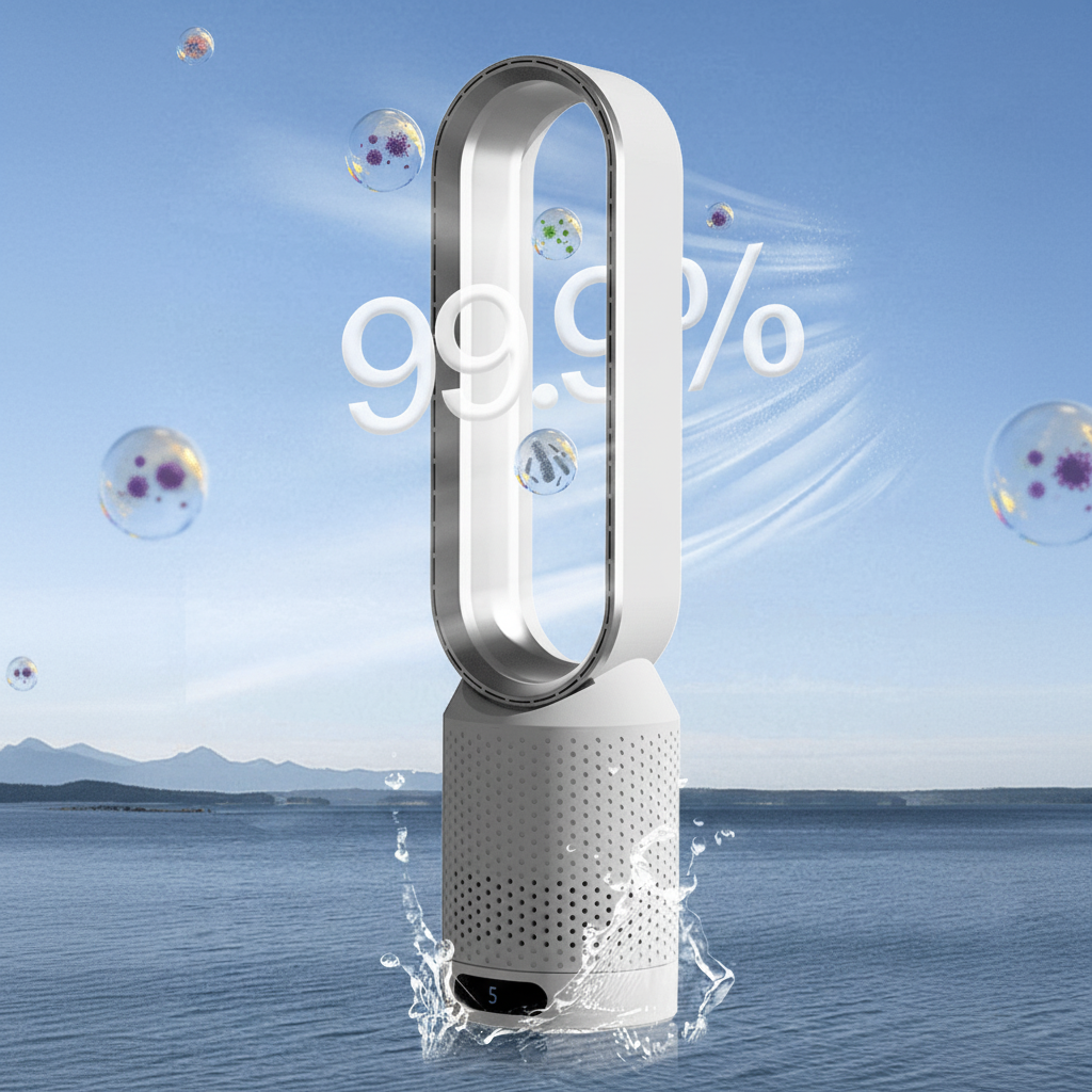 AEROBREEZE – Ventilateur colonne 3-en-1 pour un air frais et un confort agréable