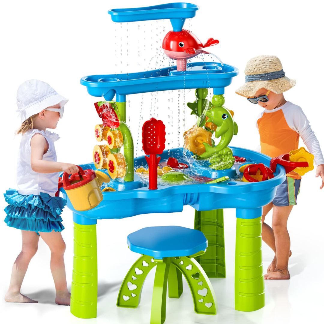 Table de Sable et d'Eau | 3 Niveaux de Plaisir
