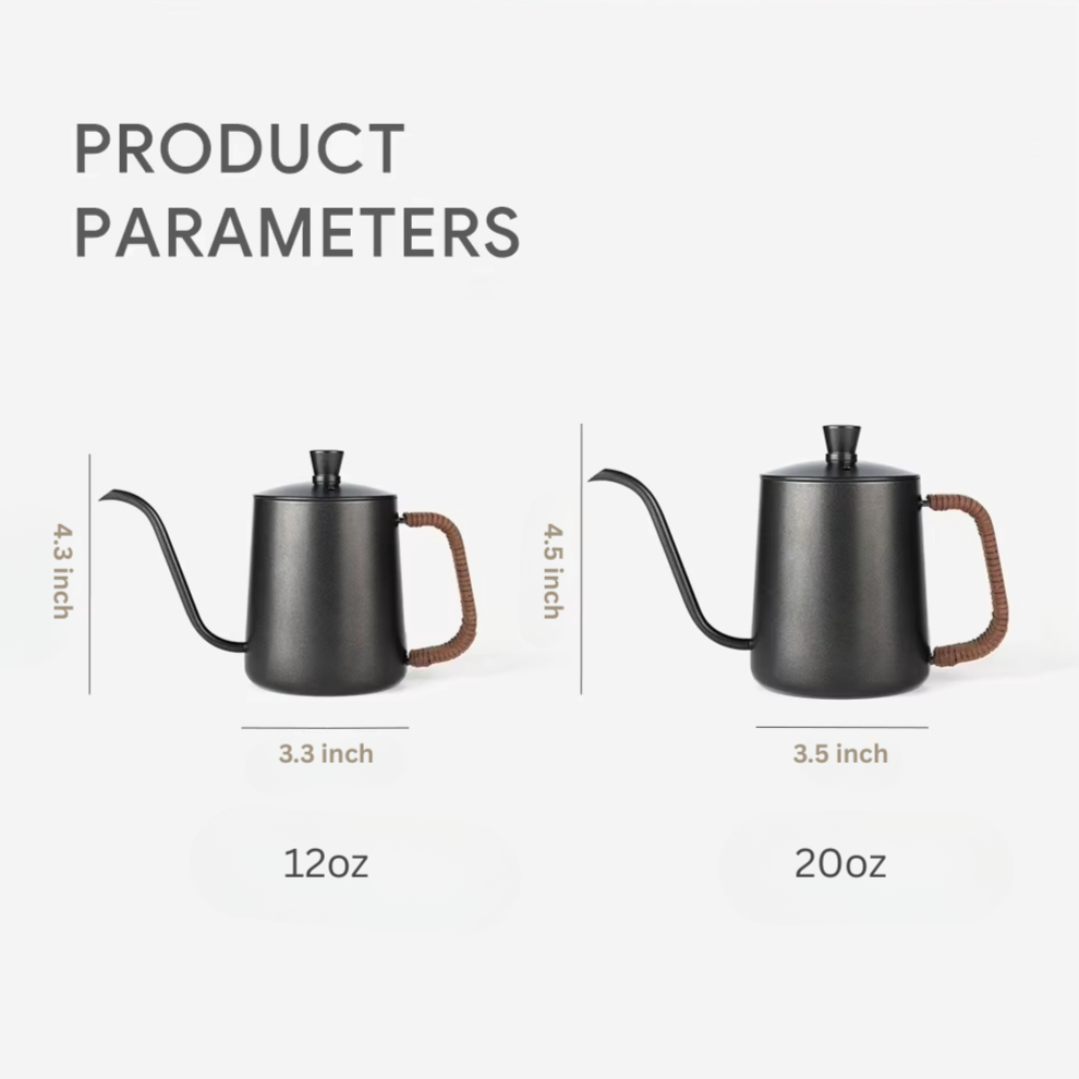 Carafe à café en acier inoxydable premium pour la préparation à domicile