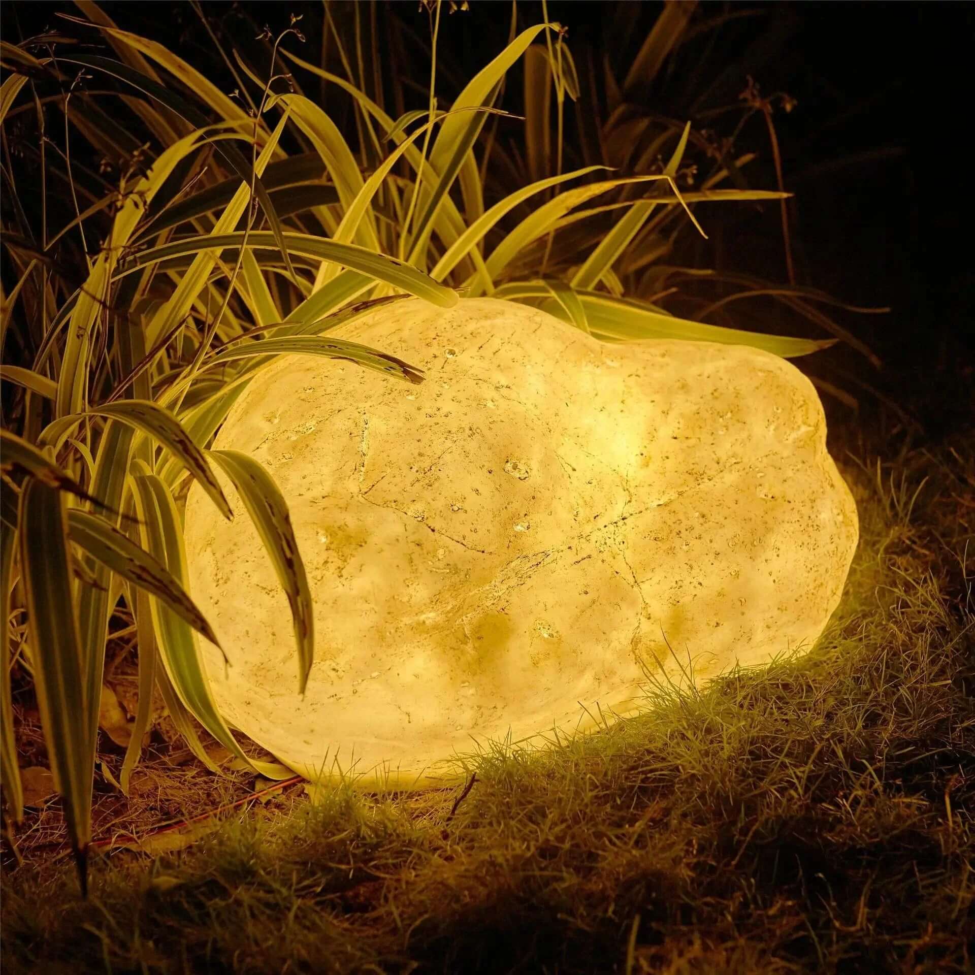Lampe de Jardin Extérieur - Design en Pierre