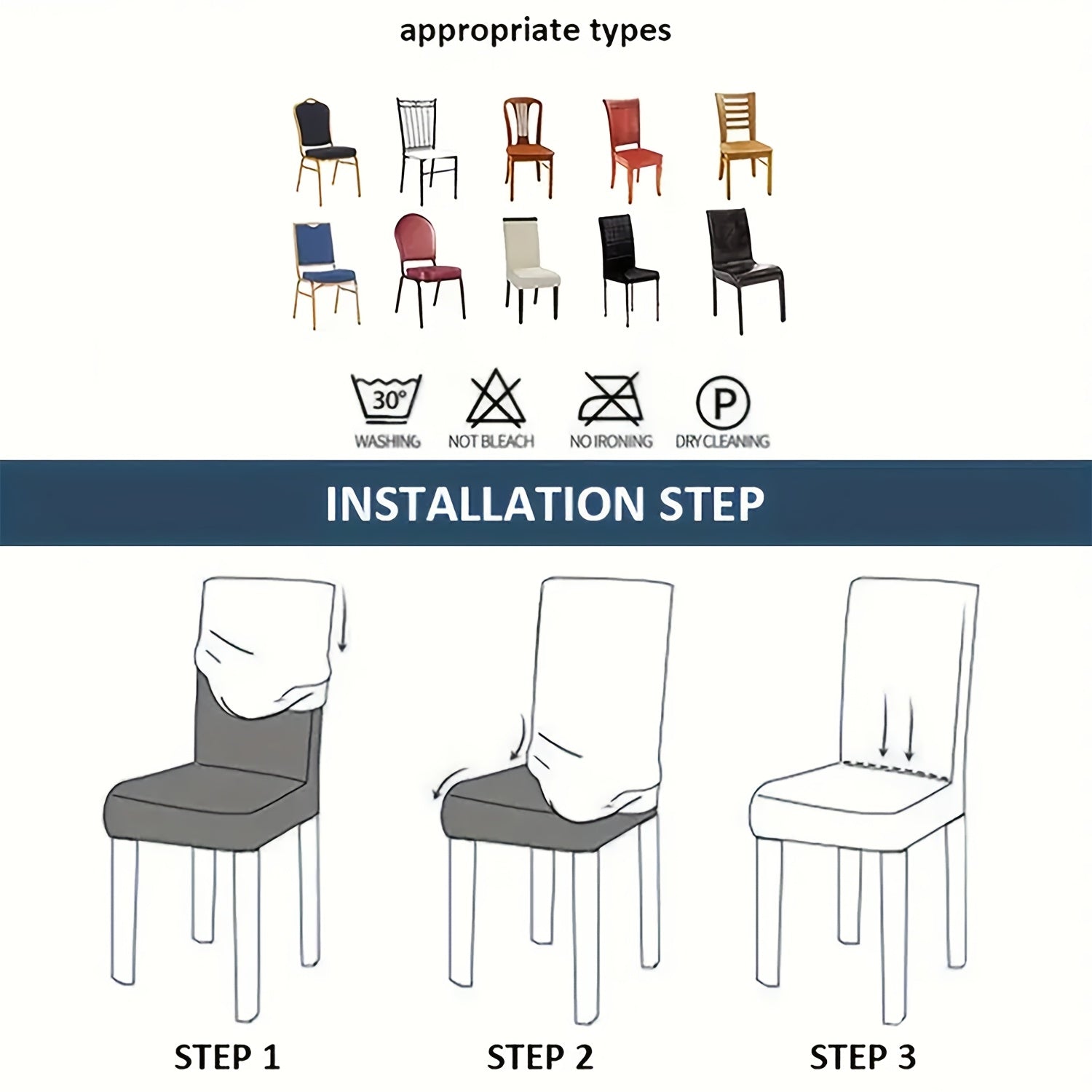 LEAFFIT – Protection Décorative pour un Renouvellement Facile des Chaises