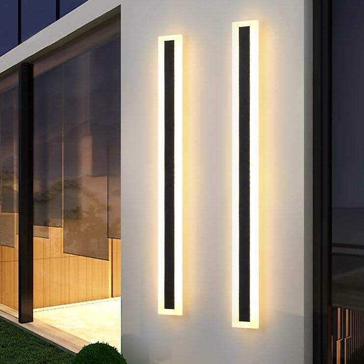 Applique Murale LED Extérieure - Design Élégant et Mince