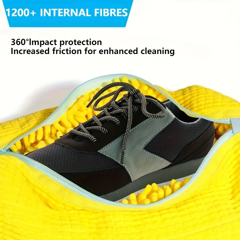 SOLESHIELD - Sac de lavage pour chaussures robuste avec fermeture éclair et doublure protectrice douce