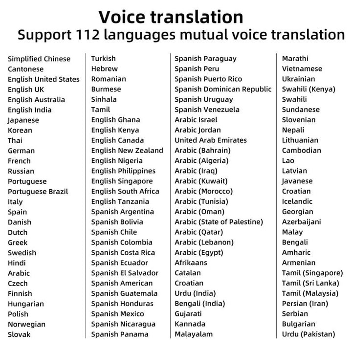 Bâton de traduction intelligent - Linguo