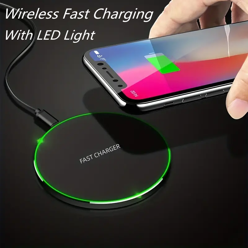 CHARGEUR SANS FIL RAPIDE 30W POUR IPHONE ET AUTRES APPAREILS | PLATEAU DE CHARGEMENT PAR INDUCTION