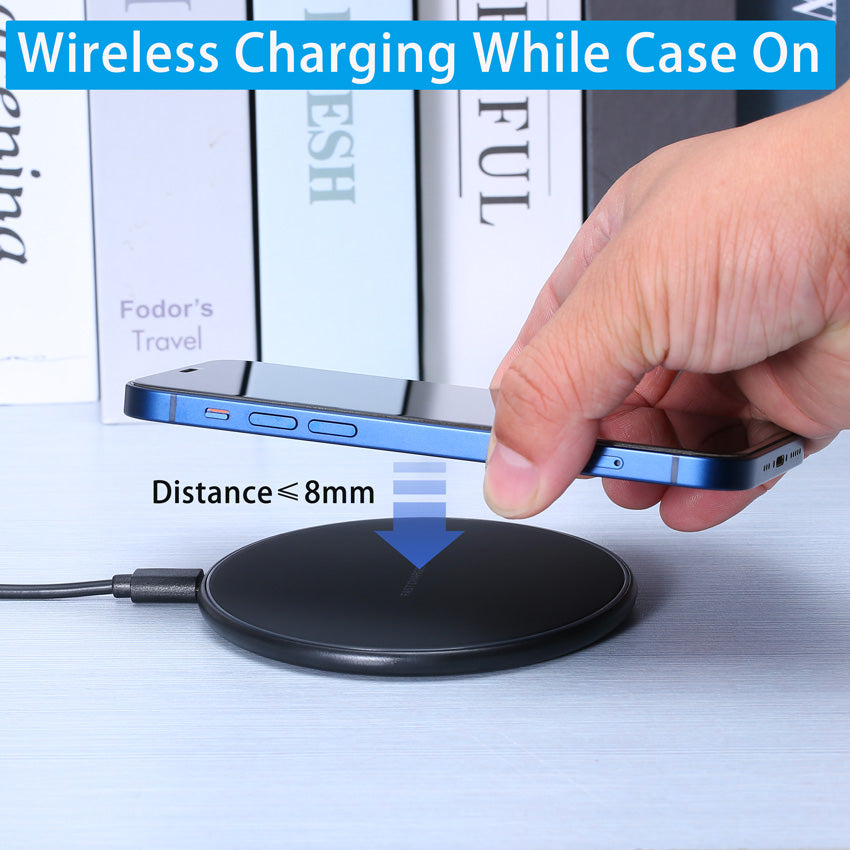 CHARGEUR SANS FIL RAPIDE 30W POUR IPHONE ET AUTRES APPAREILS | PLATEAU DE CHARGEMENT PAR INDUCTION