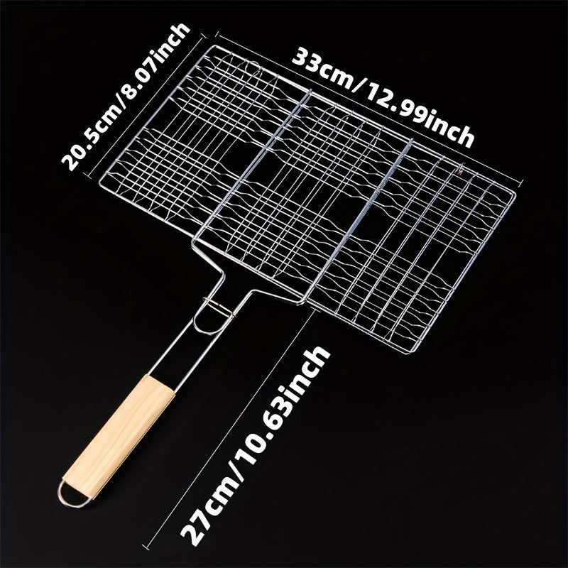 GRILLGRID – Panier de BBQ Grande Capacité pour un Contrôle de Grillade Uniforme en Plein Air