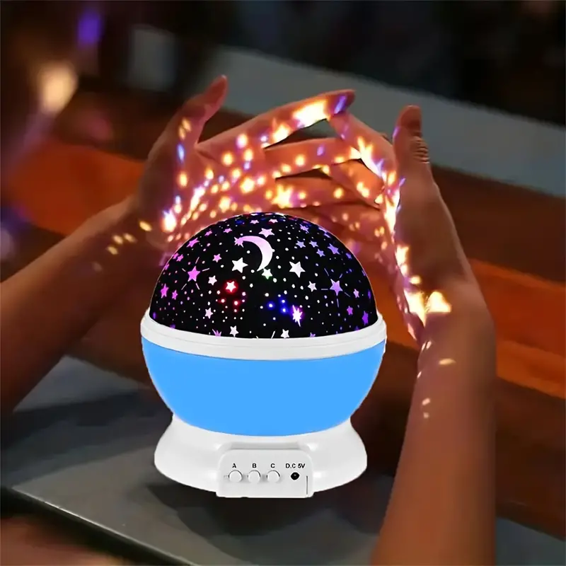Lumière Nocturne Étoilée Envoûtante – Magie dans la Chambre d’Enfant