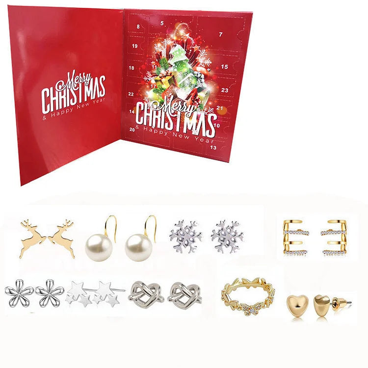 Calendrier de l'Avent Bijoux en Or/Argent - Livia
