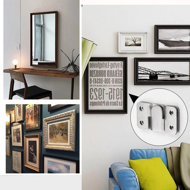 5+5 GRATUIT | WallHold - Boucle de suspension pratique en acier inoxydable [Dernier jour de remise]