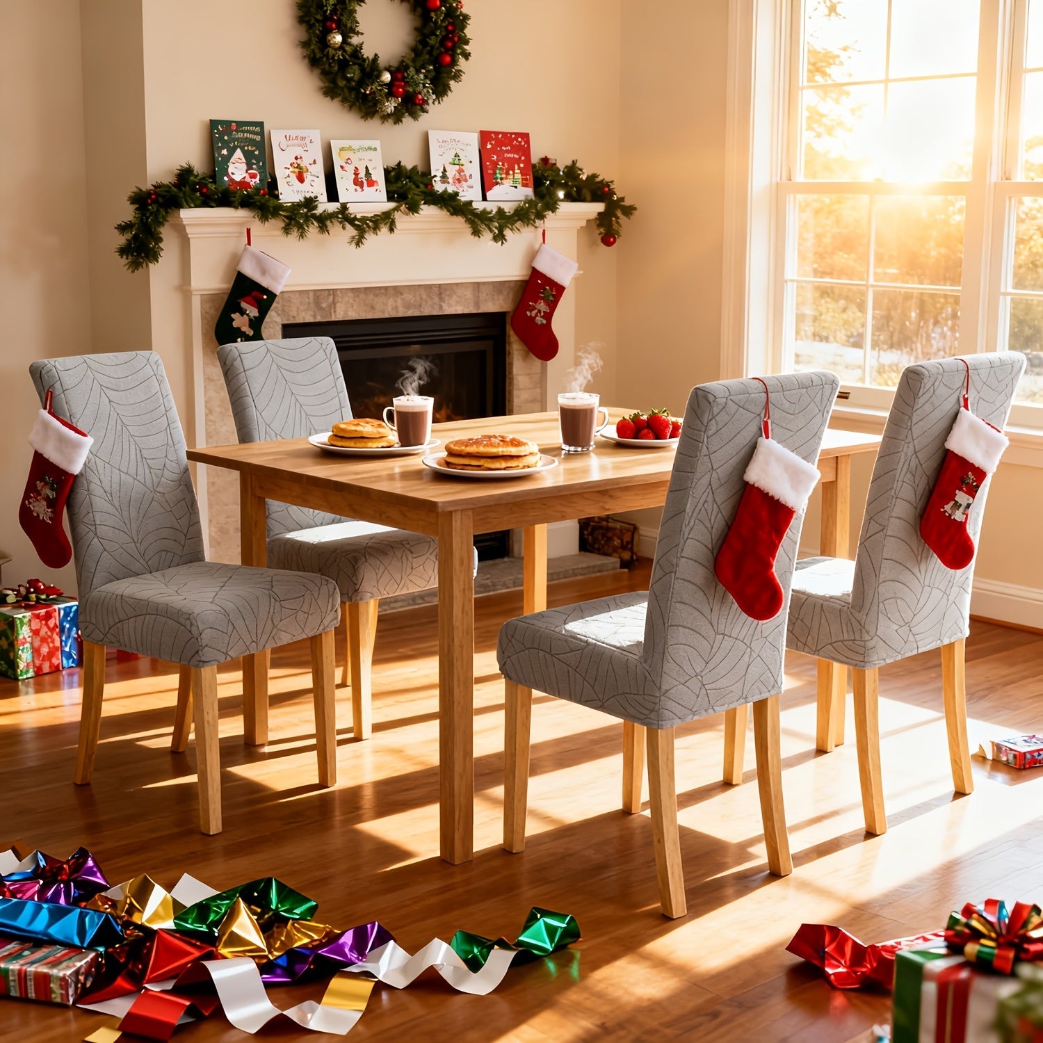 POLARFIT – Housses Élastiques Modernes pour Protection des Chaises Douces
