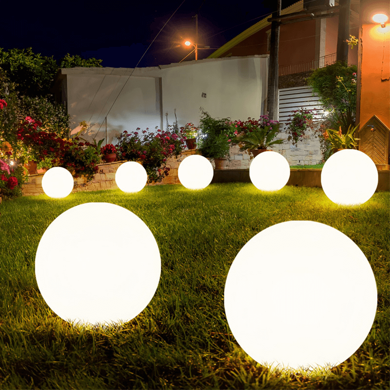 Lampe de Jardin Sphérique Solaire