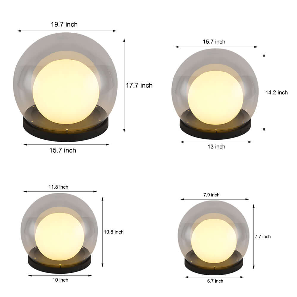 Lampe de Jardin Moderne - Éclairage Extérieur Élégant