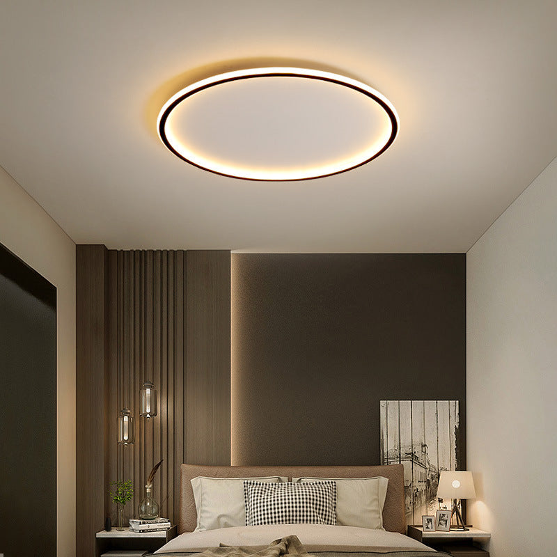 Lampe de plafond LED ronde scandinave minimaliste