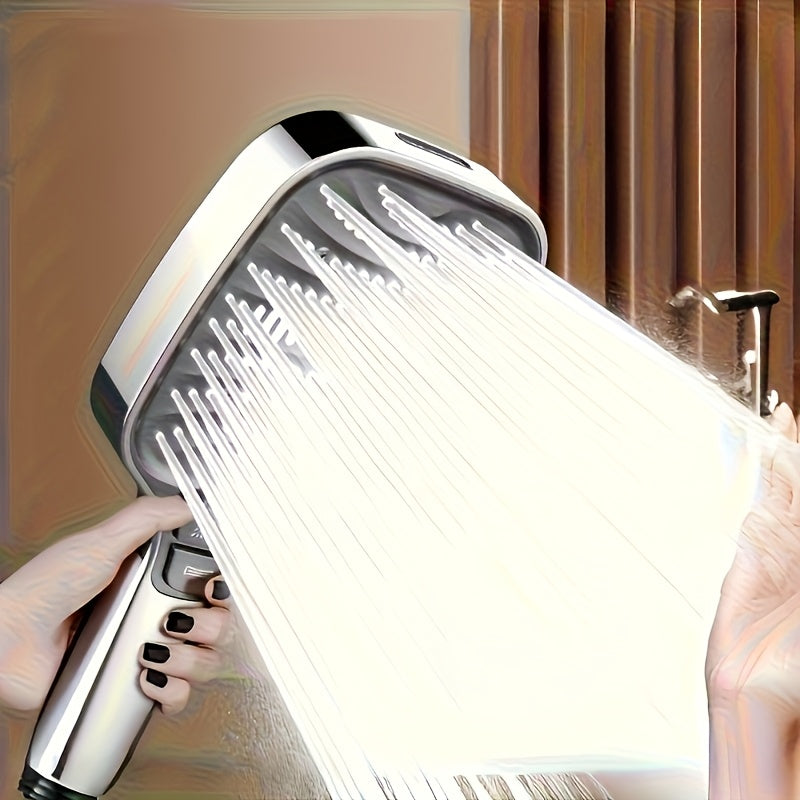 ZENOVA - Système de Douche Pluviale Carré à Haute Pression avec 8 Modes de Spray