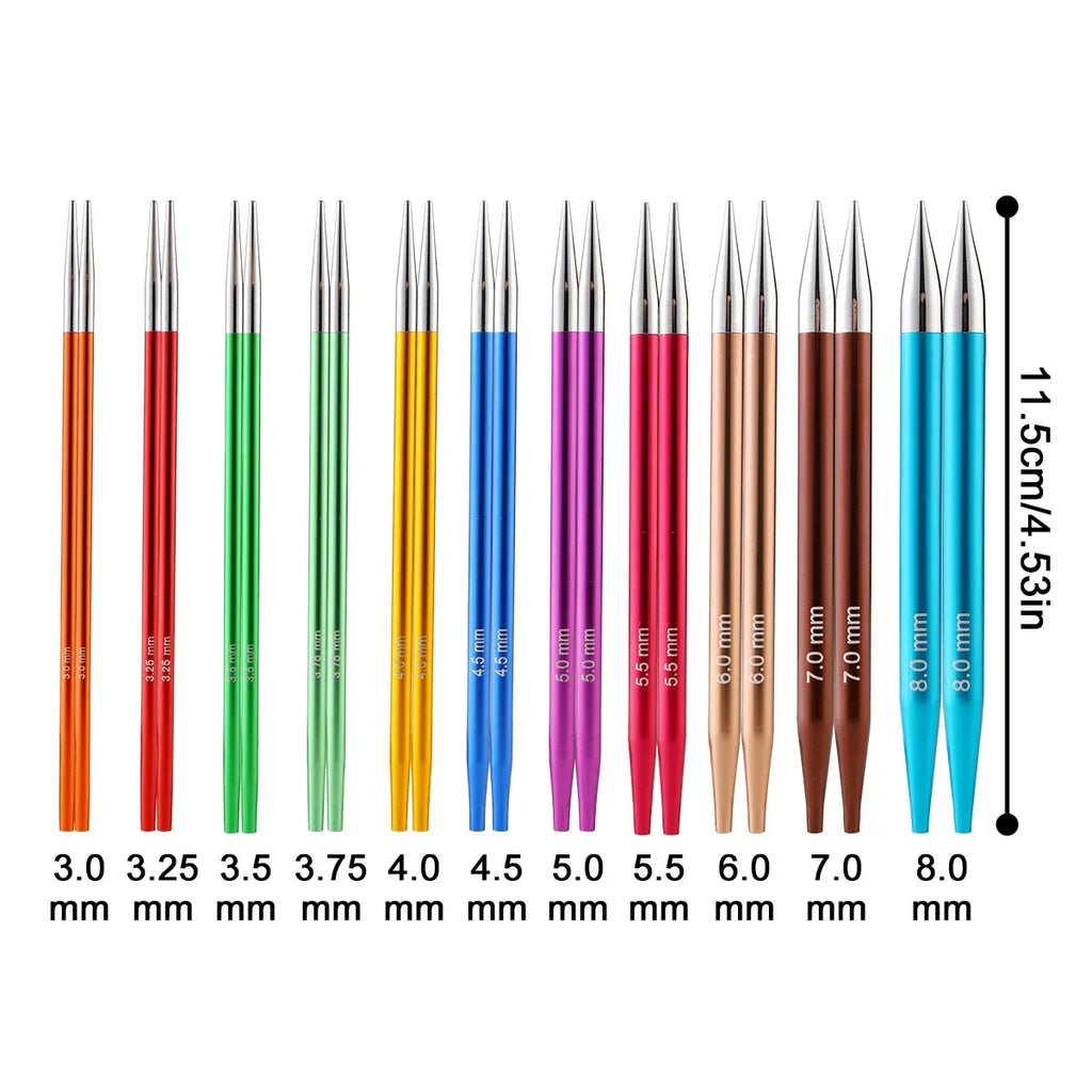 KnitFlex™ | Ensemble d'aiguilles circulaires interchangeables