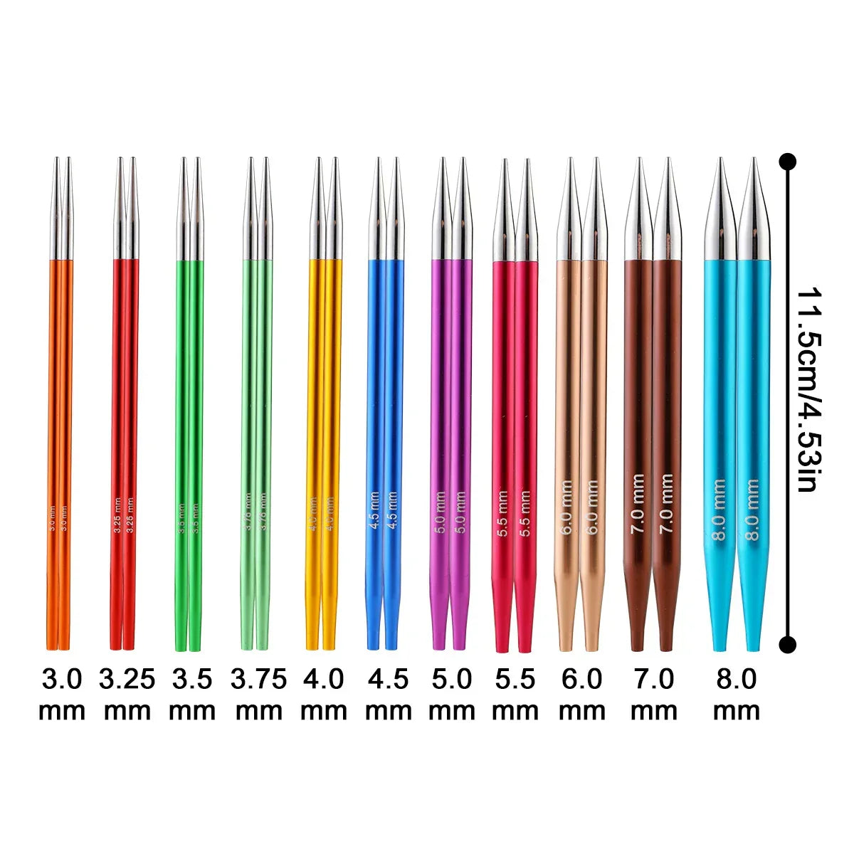 KnitFlex™ | Ensemble d'aiguilles circulaires interchangeables