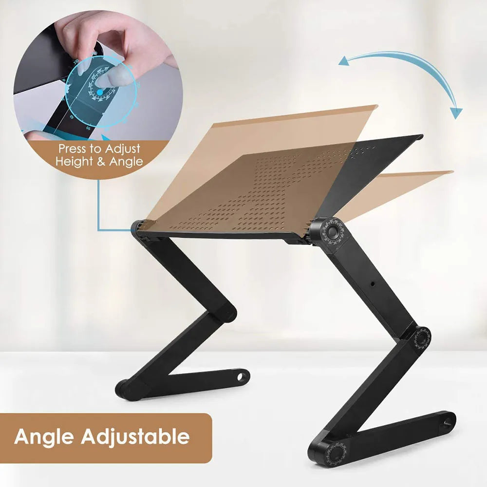Support Ergonomique pour Ordinateur Portable Réglable à 360° pour la Productivité