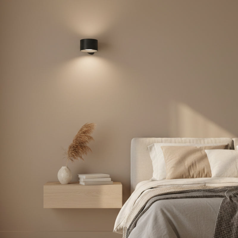 LUMIFLEX – Lampe Murale 360° Sans Fil Rechargeable par USB avec 3 Niveaux de Luminosité