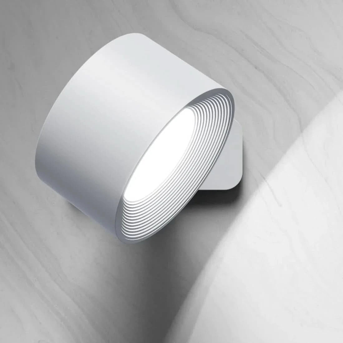 LUMIFLEX – Lampe Murale 360° Sans Fil Rechargeable par USB avec 3 Niveaux de Luminosité