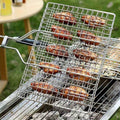 GRILLGRID – Panier de BBQ Grande Capacité pour un Contrôle de Grillade Uniforme en Plein Air
