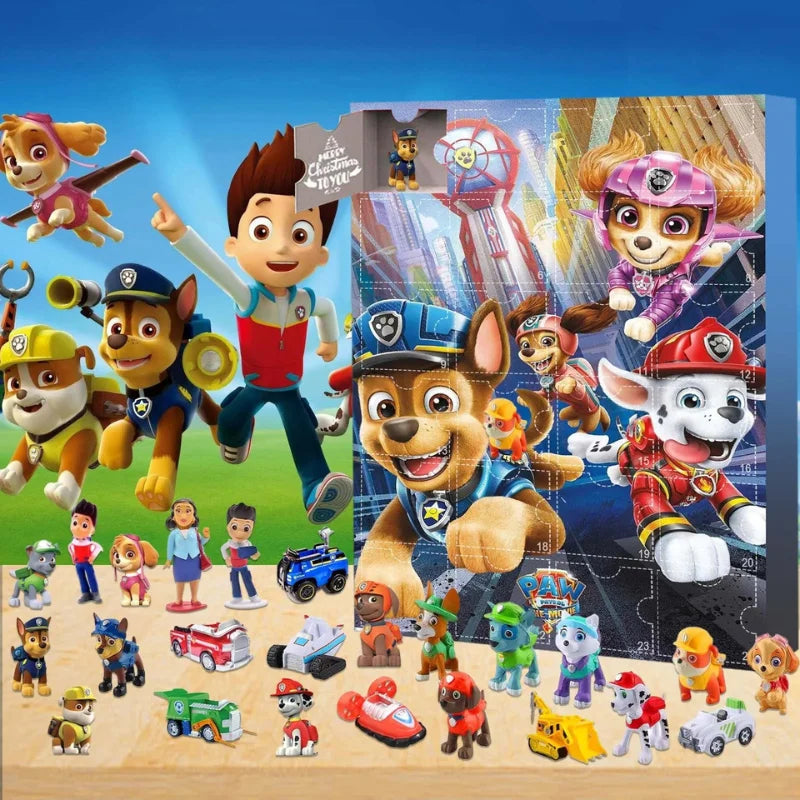 Calendrier de l'Avent Paw Patrol (édition 2026) | Un mois plein de surprises
