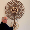 TimeWood™ | Sculpture cinétique en bois 100 % fait main