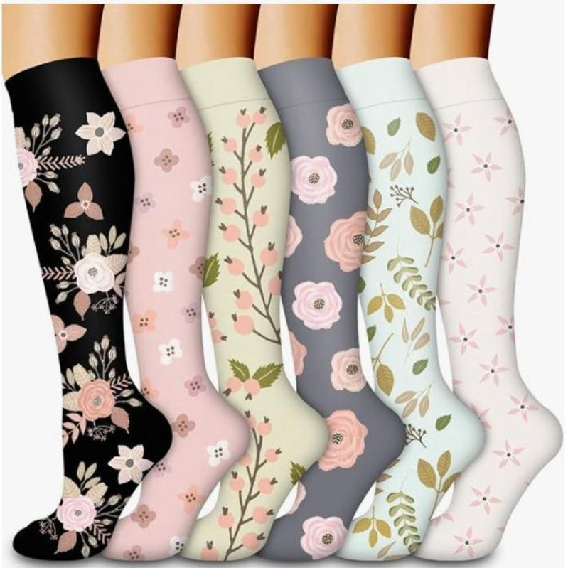 Chaussettes de Compression Vibrantes