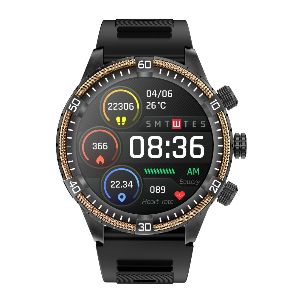 Skanto | Glycémie Tension artérielle Oxygène sanguin Moniteur de sommeil Montre intelligente étanche