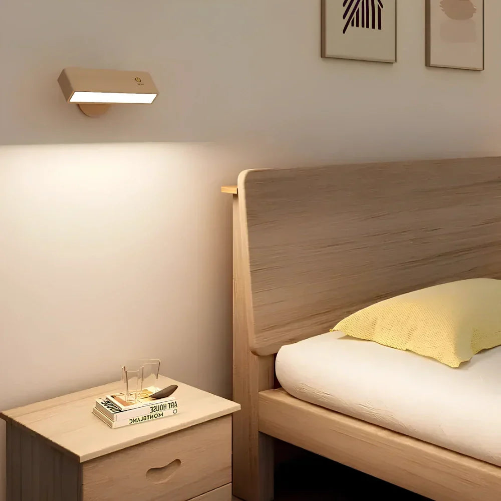 Sora – Applique Murale Élégante et Orientable avec Montage Magnétique