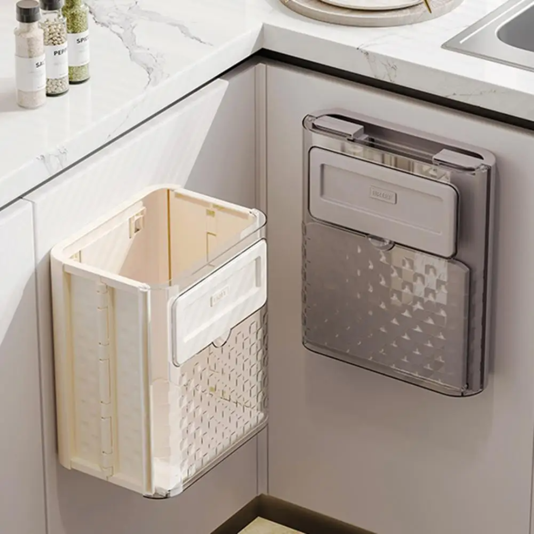 BinMate™ | Poubelle de cuisine suspendue pour plan de travail et portes de placard
