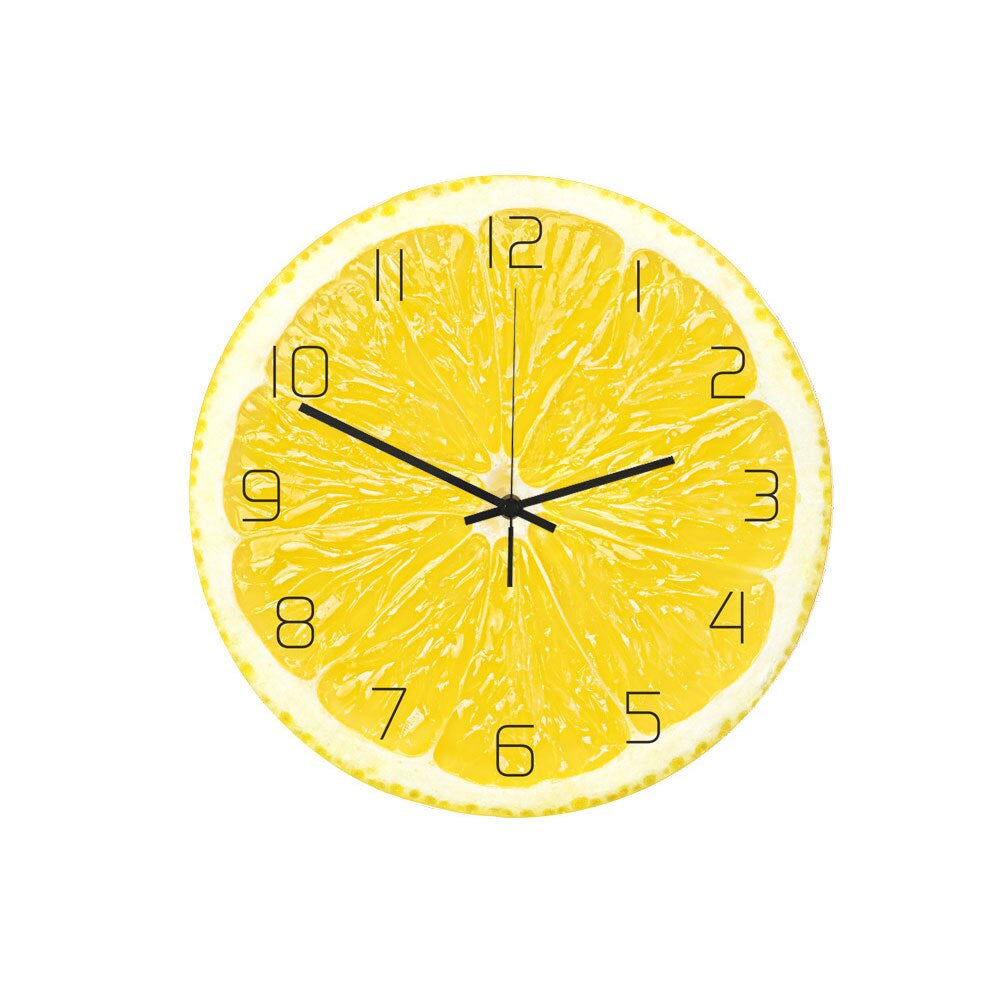 Horloge Murale Fruit Fiesta - Décoration Joyeuse pour Votre Espace