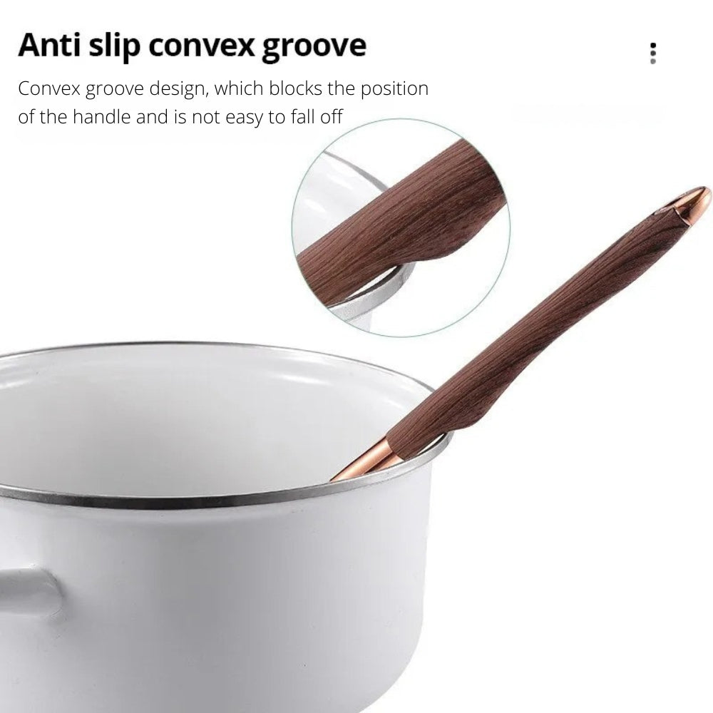 Ustensiles de Cuisine en Silicone de Luxe | Ensemble de 10 Pièces