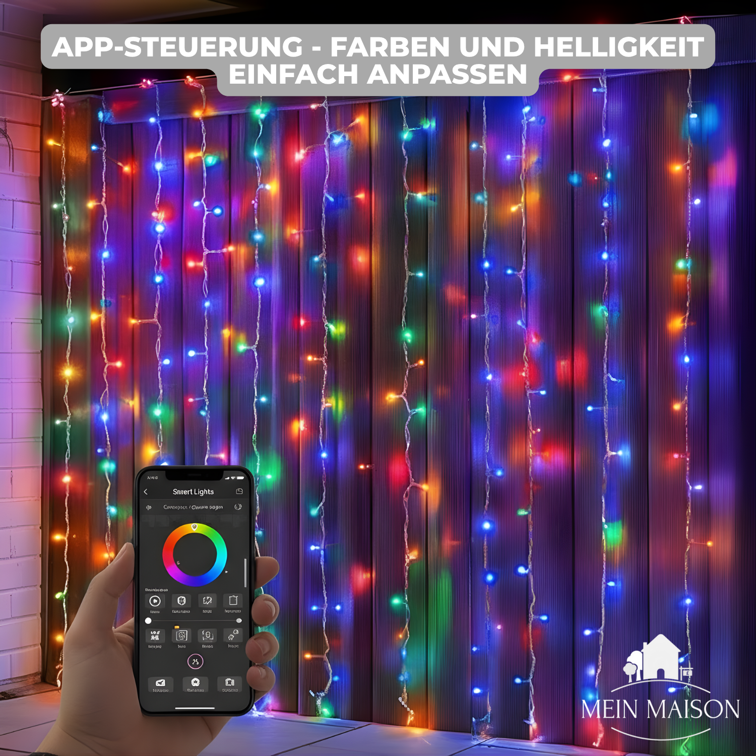 GlowDrape – Spectacle lumineux vivant pour toutes les occasions !