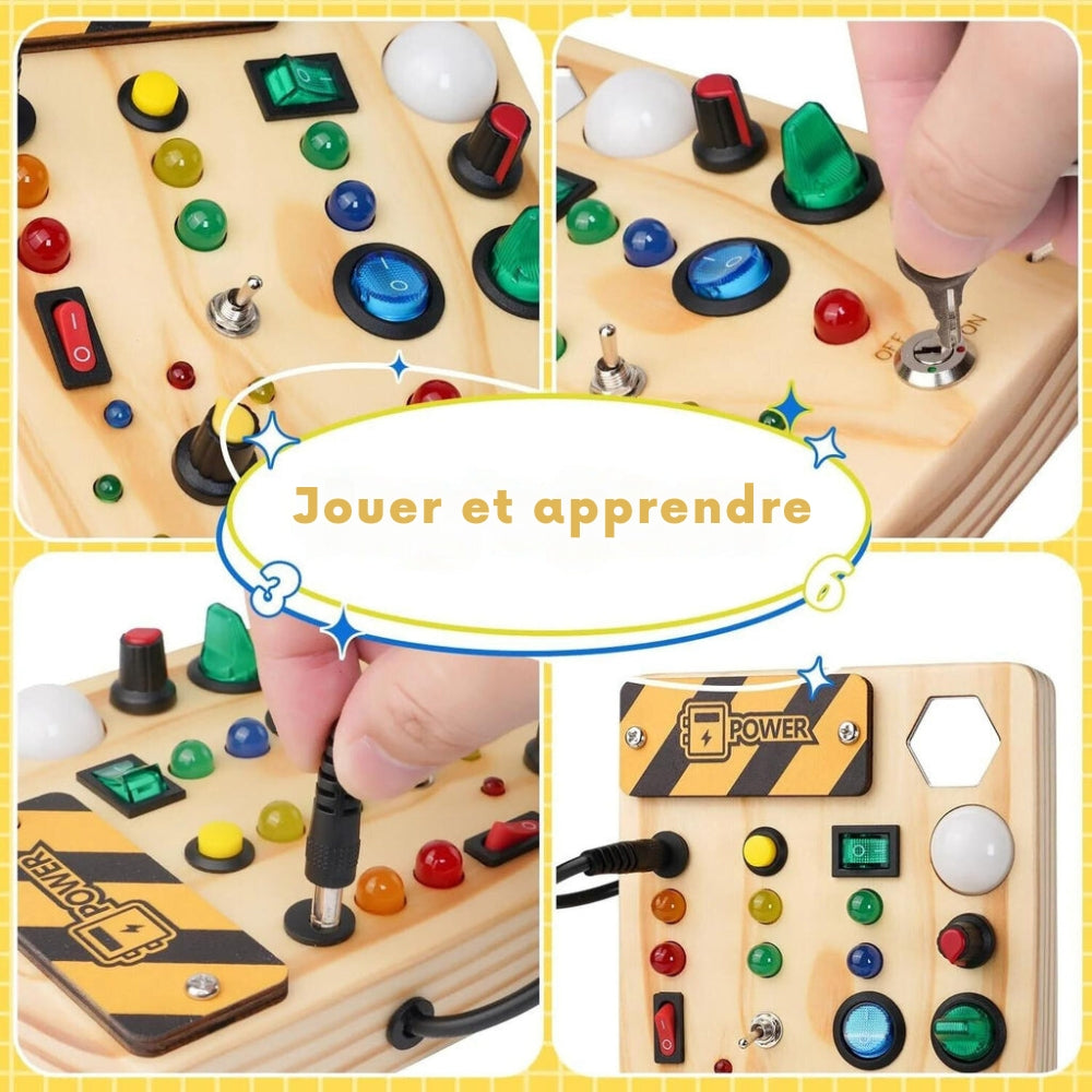 SparkQuest - Tableau Montessori interactif pour tout-petits