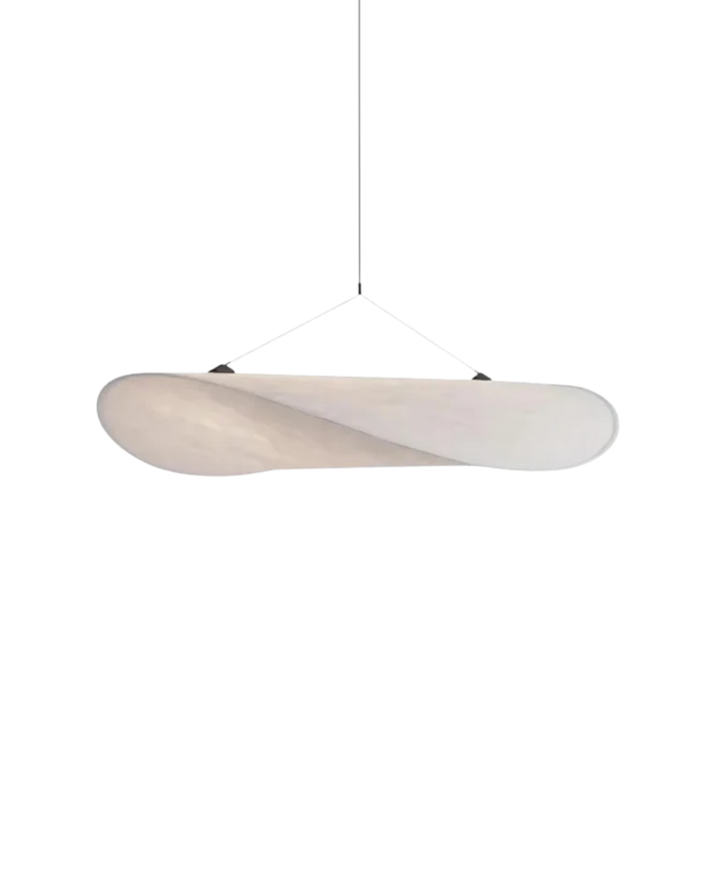 Lampe Japandi Subtile avec Effet d'Éclipse Lumineuse