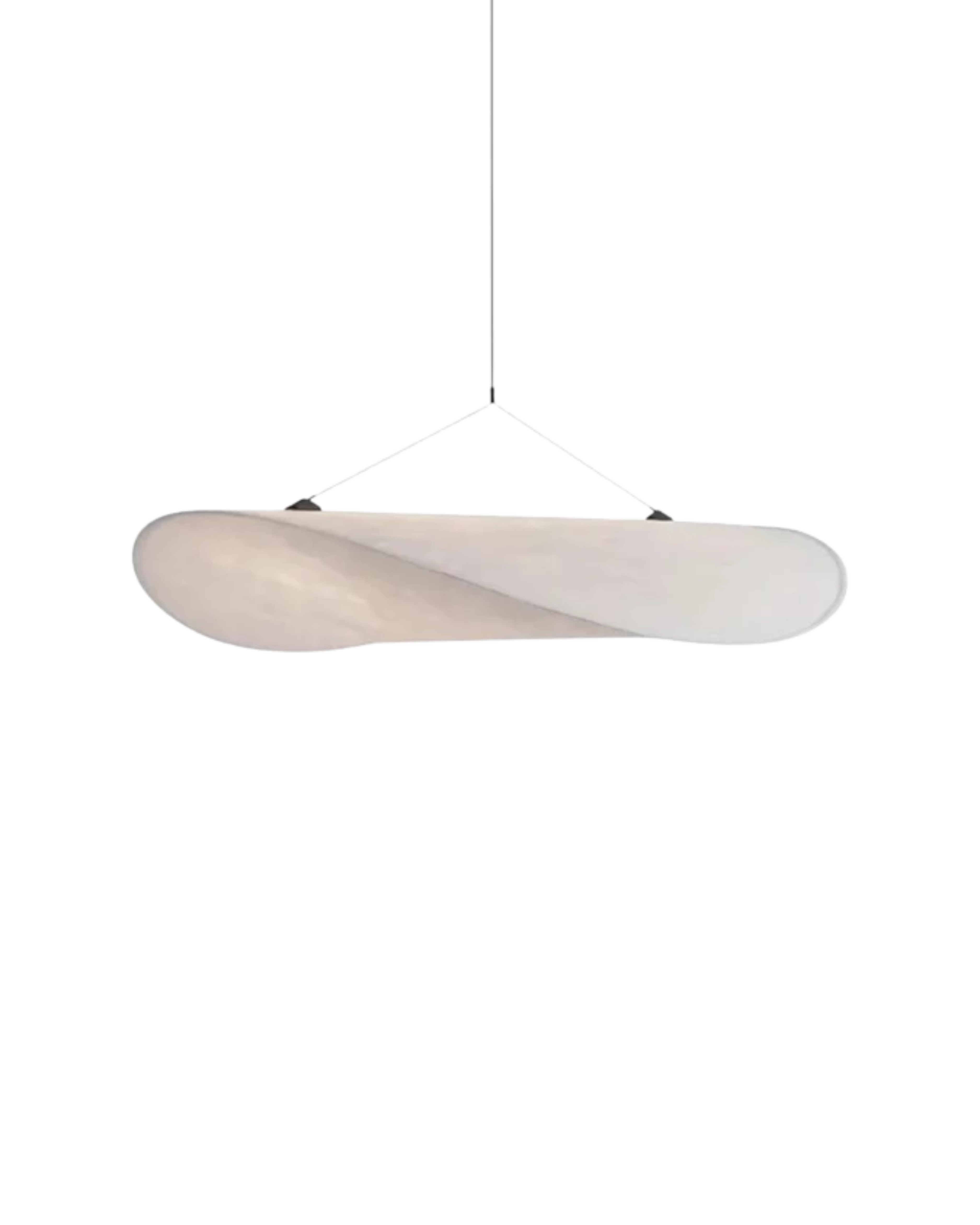 Lampe Japandi Subtile avec Effet d'Éclipse Lumineuse