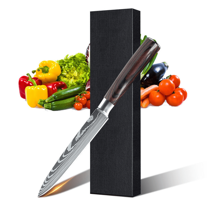 Ensemble de couteaux de chef, qualité professionnelle et design élégant