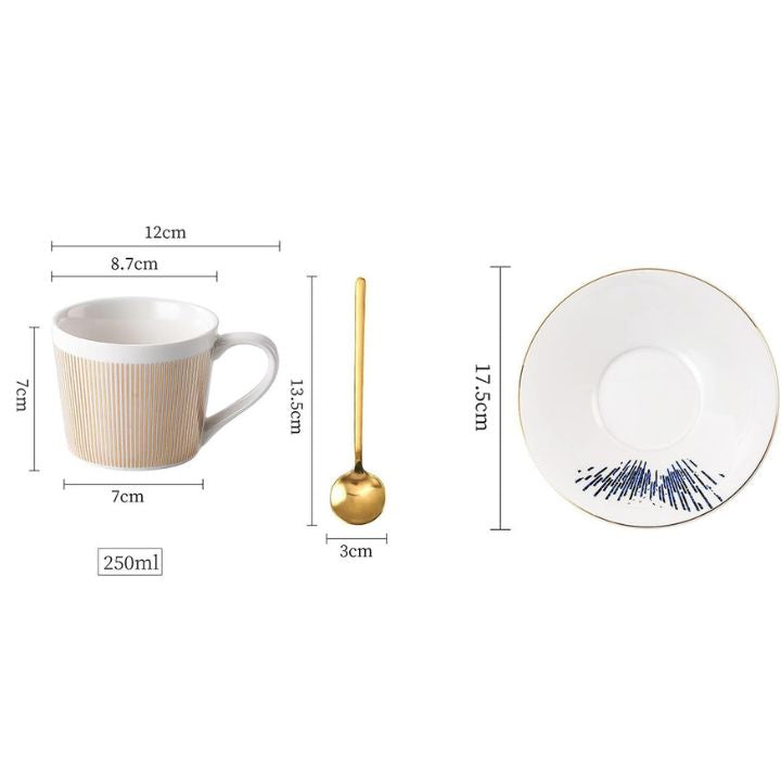GeschirrPro | Réflexion Dynamique Tasse à Café Créative
