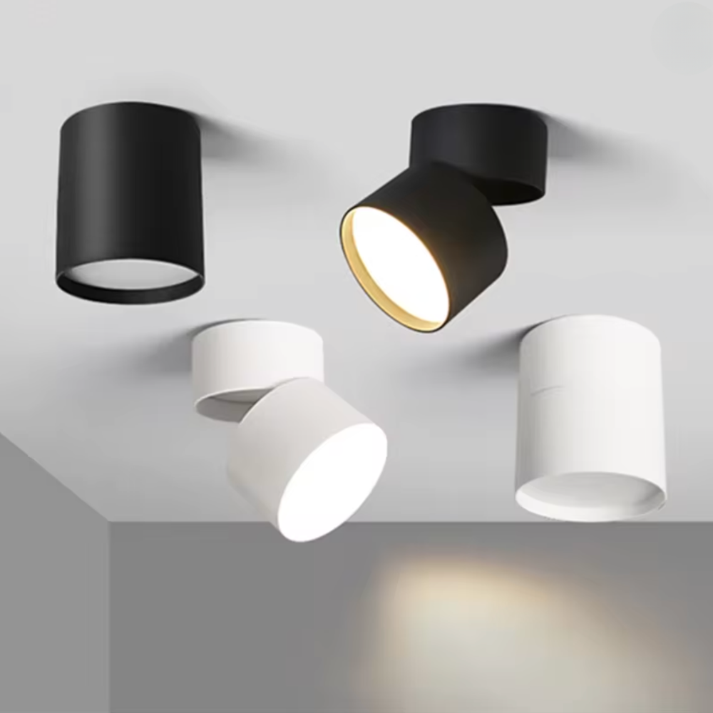Projecteur LED ajustable et élégant pour plafonds modernes